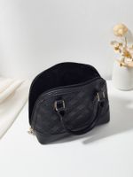 Women's All Seasons Pu Leather Elegant Shoulder Bag Handbag Dome Bag main image 5