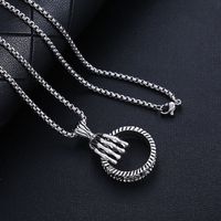 Hip-hop Cross Alloy Plating Gold Plated Unisex Pendant Necklace main image 8