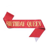 New Letter Pattern Anniversary Crown Birthday Party Decorations sku image 15