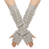 Women's Preppy Style Solid Color Gloves 1 Pair sku image 8
