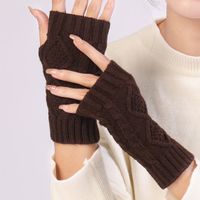 Women's Streetwear Solid Color Gloves 1 Pair sku image 7