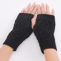 Women's Streetwear Solid Color Gloves 1 Pair sku image 3