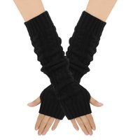 Women's Preppy Style Solid Color Gloves 1 Pair sku image 2