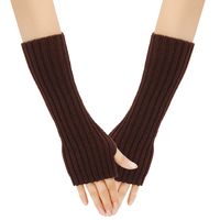 Women's Modern Style Solid Color Gloves 1 Pair sku image 6