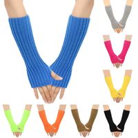 Women's Modern Style Solid Color Gloves 1 Pair main image 1