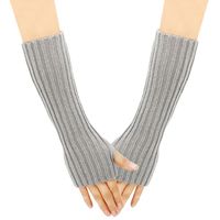 Women's Modern Style Solid Color Gloves 1 Pair sku image 5