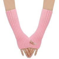 Women's Modern Style Solid Color Gloves 1 Pair sku image 13