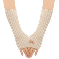 Women's Modern Style Solid Color Gloves 1 Pair sku image 15