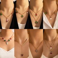Casual Simple Style Letter Bell Alloy Women's Pendant Necklace main image 1