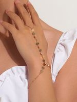 Nouveauté Style Simple Rond Alliage Femmes Bracelets sku image 1