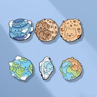 Simple Style Earth Zinc Alloy Plating Unisex Brooches main image 1