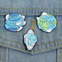 Simple Style Earth Zinc Alloy Plating Unisex Brooches main image 5