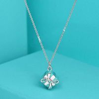 Simple Style Bow Knot Copper Alloy Women's Pendant Necklace sku image 1
