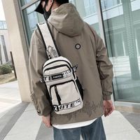 Men's Streetwear Sports Color Block Nylon Waist Bags main image 3