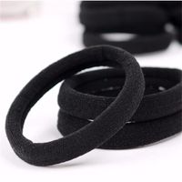 Women's Simple Style Solid Color Cloth Hair Tie Rubber Band main image 4