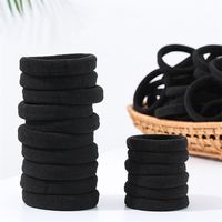 Women's Simple Style Solid Color Cloth Hair Tie Rubber Band main image 1