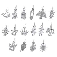 Ig Style Simple Style Angel Dolphin Crown Copper Plating Inlay Zircon 18k Gold Plated Charms main image 10