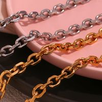 Basic Simple Style Classic Style Solid Color Stainless Steel Plating 18k Gold Plated Women's Waist Chain main image 4