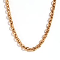 Basic Simple Style Classic Style Solid Color Stainless Steel Plating 18k Gold Plated Women's Waist Chain sku image 16