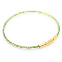 Style Simple Couleur Unie Acier Inoxydable Plaqué Or 18k Bracelet sku image 14