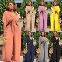 Women's Sexy Solid Color Polyester Pants Sets main image 1