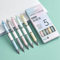 Simple Macaron Color Student Ballpoint Pen main image 4