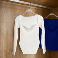 Women's Knitwear Long Sleeve Sweaters & Cardigans Casual Simple Style Solid Color main image 1
