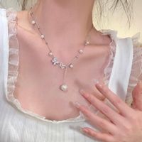 Fashion Star Titanium Steel Plating Opal Necklace 1 Piece sku image 17