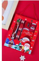 New Christmas Student Stationery Gift Box Set Children's Christmas Small Gifts Present Prize Portable Six-piece Set sku image 1