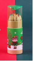 Christmas Small Gifts Present Student Prize 12 Colors Primary School Student Painting Color Pencil 12 Barrels sku image 2
