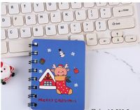 A7 Flip Coil Notebook Student Portable Pocket Notebook Office Notepad Diary Christmas Gift Prizes sku image 1