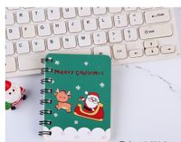 A7 Flip Coil Notebook Student Portable Pocket Notebook Office Notepad Diary Christmas Gift Prizes sku image 2