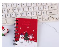 A7 Flip Coil Notebook Student Portable Pocket Notebook Office Notepad Diary Christmas Gift Prizes sku image 4