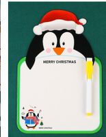 Christmas Gift Early Childhood Education Double-sided Writing Graffiti Drawing Board Erasable Drawing Board Primary School Student Diy Writing Board sku image 5