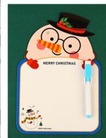 Christmas Gift Early Childhood Education Double-sided Writing Graffiti Drawing Board Erasable Drawing Board Primary School Student Diy Writing Board sku image 6