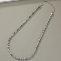 Hip-hop Retro Cool Style Solid Color Alloy Plating Unisex Necklace main image 3