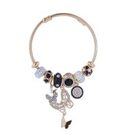 Elegant Glam Owl Wings Butterfly Rhinestones Alloy Wholesale Bangle main image 2