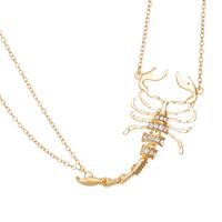Sexy Punk Scorpion Alloy Plating 14k Gold Plated Silver Plated Women's Body Chain sku image 1