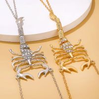 Sexy Punk Scorpion Alloy Plating 14k Gold Plated Silver Plated Women's Body Chain main image 4
