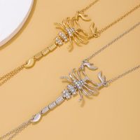 Sexy Punk Scorpion Alloy Plating 14k Gold Plated Silver Plated Women's Body Chain main image 3