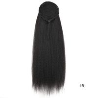 Women's African Style Street High Temperature Wire Ponytail Wigs sku image 4