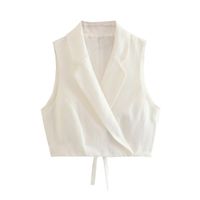 Women's Vest Tank Tops Basic Classic Style Solid Color main image 3