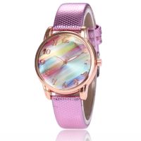 Streetwear Gradient Color Buckle Quartz Women's Watches main image 5