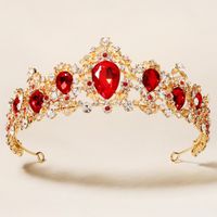 Elegant Retro Crown Alloy Diamond Crown sku image 6