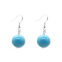 1 Pair Casual Simple Style Geometric Plating Turquoise Earrings main image 5