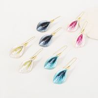 1 Pair Elegant Lady Geometric Plating Alloy Iron Drop Earrings main image 5