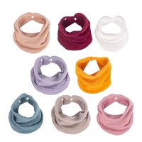 Simple Style Stripe Solid Color Crepe Baby Accessories main image 2