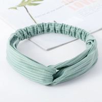 Casual Simple Style Stripe Solid Color Cloth Stripe Hair Band sku image 14