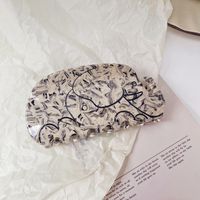 Retro Lady Elephant Acetic Acid Sheets Handmade Hair Claws sku image 3