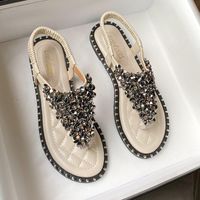 Women's Roman Style Solid Color Round Toe Roman Sandals sku image 12